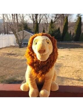 Disney Lion King Simba Plush Disney Store Authentic Exclusive Original